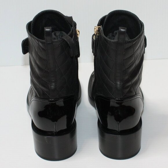 Chanel 45 mm Adventure LU Quilted Leather Black Boots in size EU 41 / US 11 - Picture 6 of 7